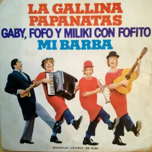 Pochette de La gallina papanatas / Mi barba de Miliki