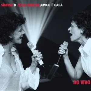 Pochette de Amigo é casa ao vivo de Simone