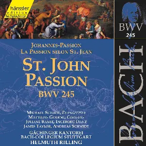 Pochette St. John Passion BWV 245