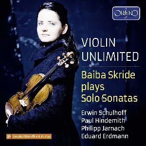 Pochette de Violin Unlimited de Baiba Skride - Paul Hindemith - Erwin Schulhoff