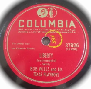 Pochette de Liberty / The Kind of Love I Can't Forget de Bob Wills and His Texas Playboys
