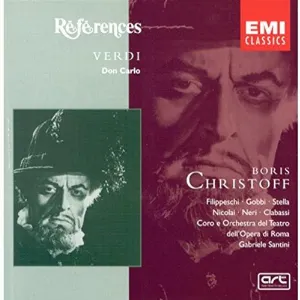 Pochette de Don Carlo de Samuel Ramey - Luciano Pavarotti - Orchestra del Teatro alla Scala di Milano - Coro del Teatro alla Scala di Milano - Riccardo Muti - Giuseppe Verdi