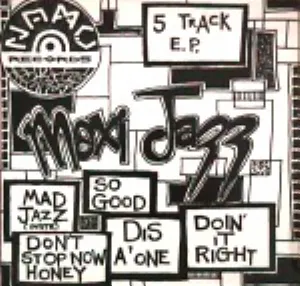 Pochette de 5 Track EP de Maxi Jazz