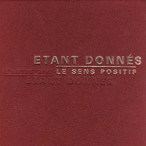 Pochette de Le sens positif / L'autre rive de Étant Donnés