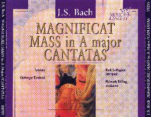 Pochette de J.S. Bach: Magnificat, Mass in A Major, Cantatas de Bach‐Collegium Stuttgart - Gächinger Kantorei Stuttgart