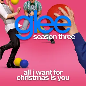 Pochette de All I Want for Christmas Is You de Glee Cast