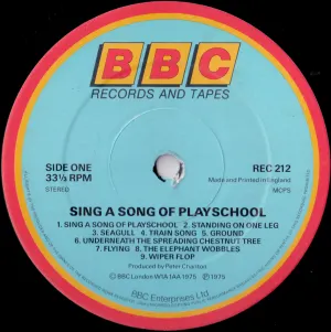 Pochette de Sing a Song of Playschool de Don Spencer