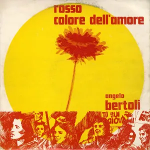 Pochette de Rosso colore dell'amore de Pierangelo Bertoli