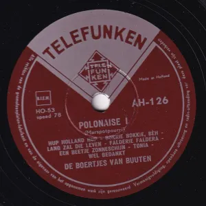 Pochette de Polonaise de De Boertjes van Buuten