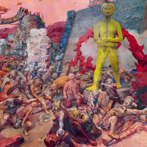 Pochette de Ach, Mensch de Christoph de Babalon