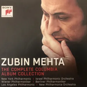 Pochette de Zubin Mehta: The Complete Columbia Album Collection de Philharmonia Orchestra - New York Philharmonic - Los Angeles Philharmonic - Zubin Mehta - Israel Philharmonic Orchestra - Wiener Philharmoniker - Berliner Philharmoniker