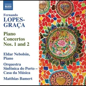 Pochette de Piano Concertos nos. 1 and 2 de Fernando Lopes-Graça - Matthias Bamert