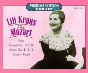 Pochette Lili Kraus plays Mozart