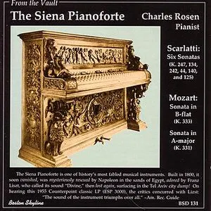 Pochette de The Siena Pianoforte de Charles Rosen