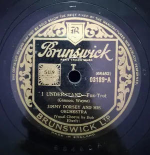 Pochette de I Understand / When the Sun Comes Out de Jimmy Dorsey and His Orchestra