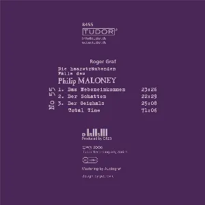 Pochette de Die haarsträubenden Fälle des Philip Maloney, N° 55 de Roger Graf