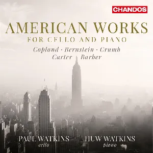 Pochette American Works for Cello and Piano