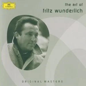 Pochette de The Art of Fritz Wunderlich de Fritz Wunderlich