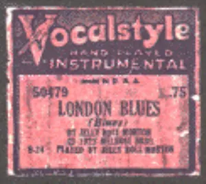 Pochette de London Blues de Jelly Roll Morton
