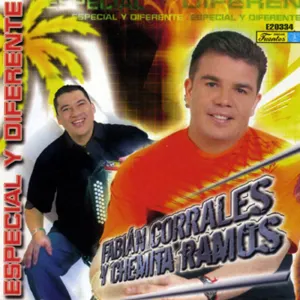 Pochette de Especial y diferente de Fabián Corrales