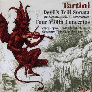 Pochette de Devil's Trill Sonata / Four Violin Sonatas de Gordan Nikolitch - Giuseppe Tartini