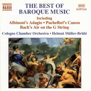 Pochette de The Best of Baroque Music de Helmut Müller‐Brühl - Kölner Kammerorchester