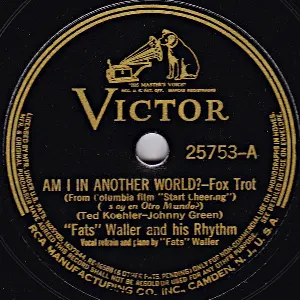Pochette de Am I in Another World? / My First Impression of You de Fats Waller and His Rhythm
