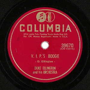 Pochette de V.I.P.'s Boogie / Jam With Sam de Duke Ellington and His Orchestra