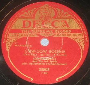 Pochette Cow‐Cow Boogie / Don’t Believe Everything You Dream