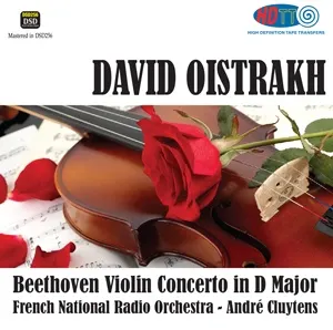 Pochette de Beethoven Violin Concerto in D Major (Cadenza – Kreisler) de Orchestre national de France - David Oistrakh - André Cluytens