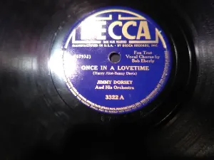 Pochette de Once in a Lovetime / While the Music Plays On de Jimmy Dorsey and His Orchestra