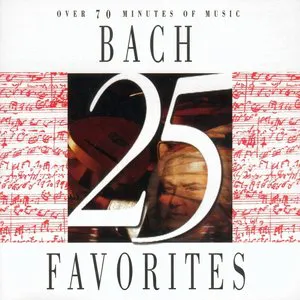 Pochette 25 Bach Favorites