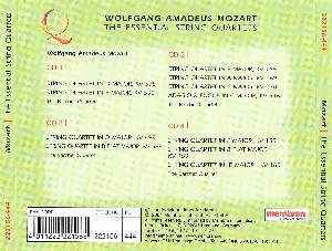 Pochette de The Essential String Quartets de Wolfgang Amadeus Mozart
