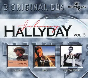Pochette de Johnny Hallyday, Volume 3 : Gabrielle / Gang / Rock’n’Roll Attitude de Johnny Hallyday