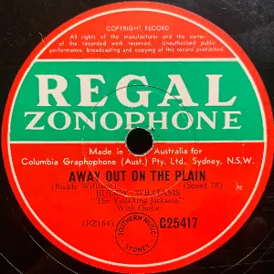 Pochette de Away Out on the Plain / Ben Hall the Bushranger de Buddy Williams
