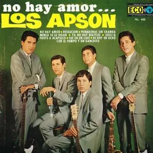 Pochette de No hay amor... de Los Apson