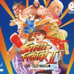 Pochette de Street Fighter II -G.S.M. CAPCOM 4- de ALPH LYLA