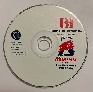 Pochette de Bank of America Presents a Sampler of Pierre Monteux and the San Francisco Symphony de Pierre Monteux - San Francisco Symphony