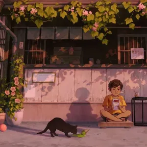 Pochette de Game Kid Afternoon de Yoann Turpin