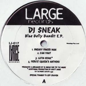 Pochette de Blue Belly Bandit E.P. de DJ Sneak