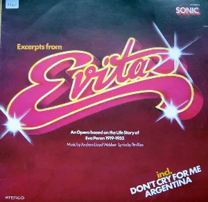 Pochette de Excerpts From Evita de Tim Rice - Andrew Lloyd Webber
