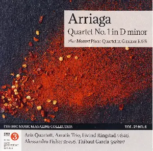 Pochette BBC Music, Volume 29, Number 8: Arriaga: String Quartet No. 1 / Giuliani: Six Cavatine / Mozart: Piano Quartet in G min K478