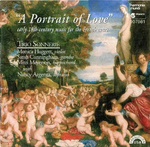Pochette de "A Portrait of Love" – early 18th-century music for the French court de Sonnerie - Nancy Argenta