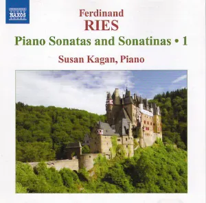 Pochette de Piano Sonatas and Sonatinas • 1 de Susan Kagan - Ferdinand Ries