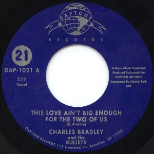 Pochette This Love Ain't Big Enough for the Two of Us / (She's Got) Twilight Eyes