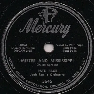 Pochette Mister and Mississippi / These Things I Offer You
