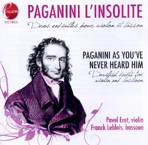Pochette de Paganini L'Insolite (Paganini as you've never heard him) de Niccolò Paganini