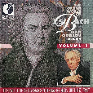 Pochette The Organ Works of J.S. Bach, Volume 1