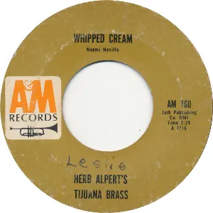 Pochette de Whipped Cream / Las mañanitas de Herb Alpert & the Tijuana Brass