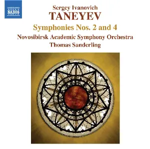Pochette de Symphonies Nos. 2 and 4 de Thomas Sanderling - Sergei Taneyev